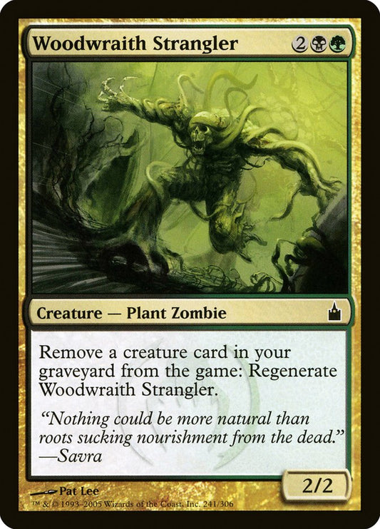 MTG Card Title: Woodwraith Strangler RAV/241