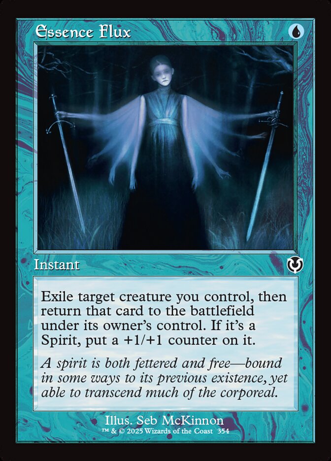 MTG Card Title: Essence Flux INR/354