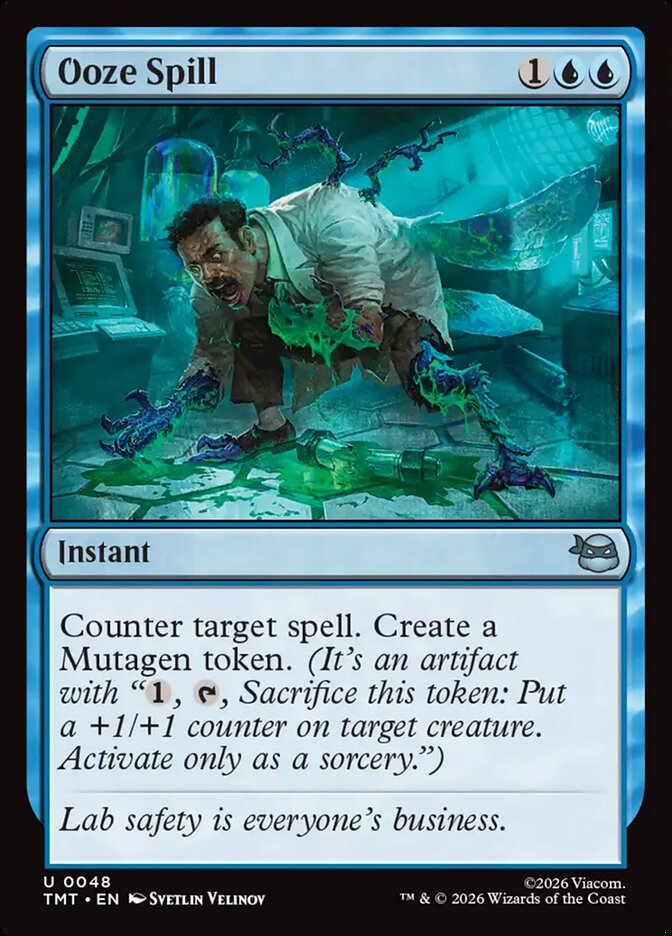 MTG Card Title: Ooze Spill TMT/48