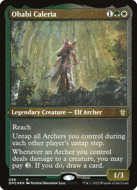 MTG Card Title: Ohabi Caleria DMC/58