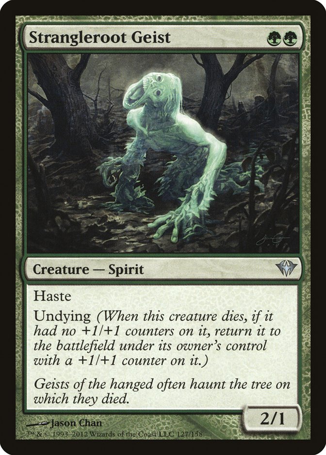 MTG Card Title: Strangleroot Geist DKA/127