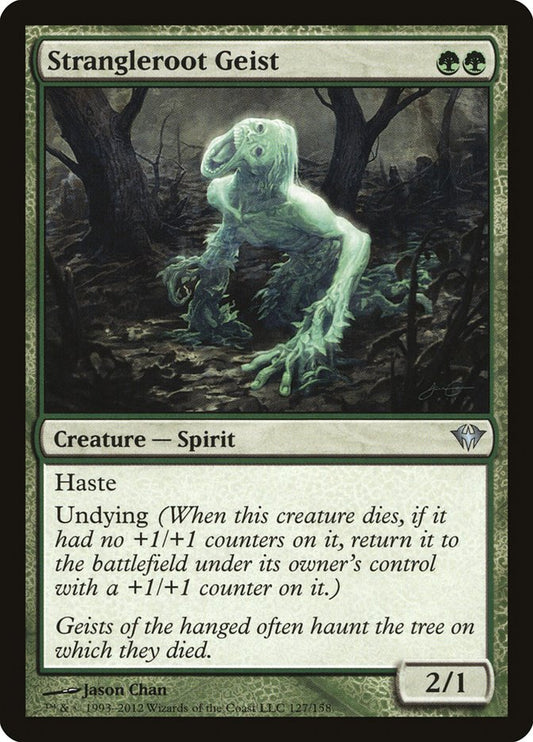 MTG Card Title: Strangleroot Geist DKA/127