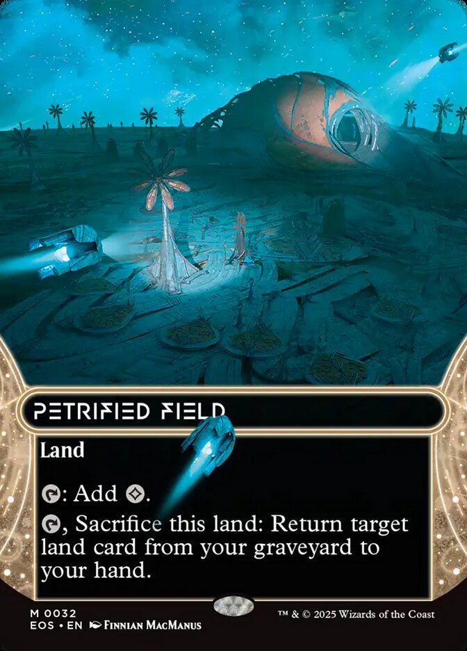 MTG Card Title: Petrified Field EOS/32