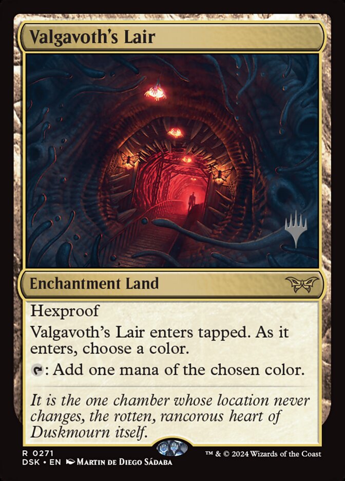 MTG Card Title: Valgavoth's Lair PDSK/271p
