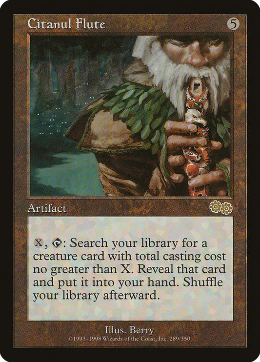 MTG Card Title: Citanul Flute USG/289