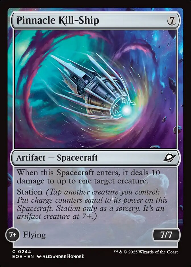 MTG Card Title: Pinnacle Kill-Ship EOE/244
