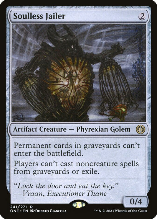 MTG Card Title: Soulless Jailer ONE/241