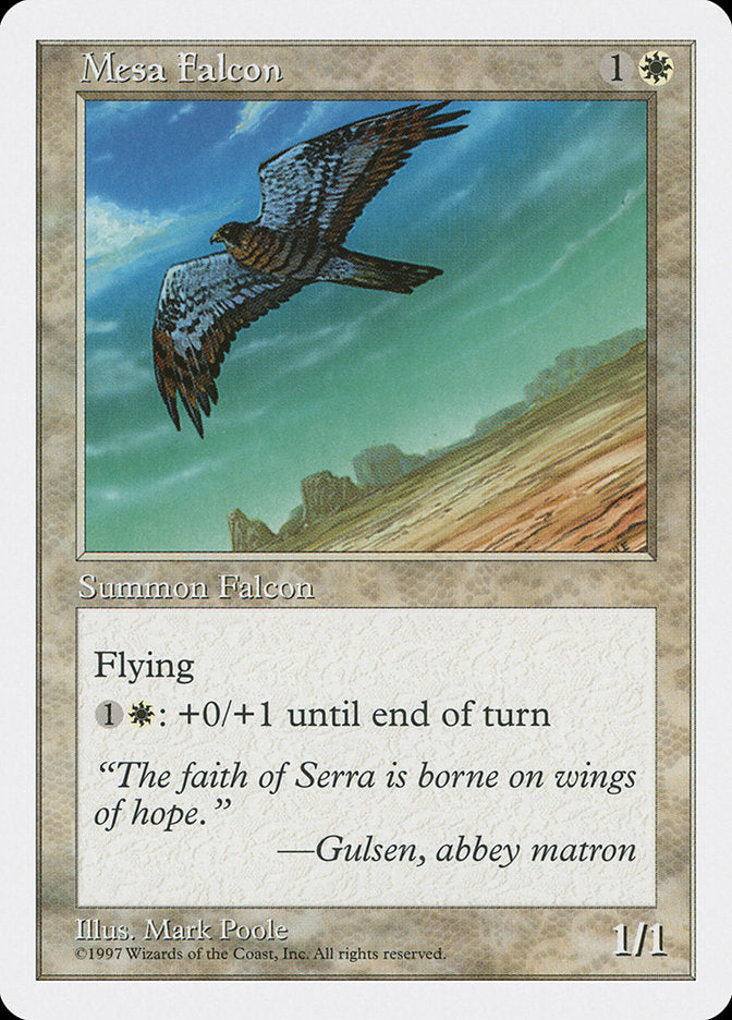 MTG Card Title: Mesa Falcon 5ED/46