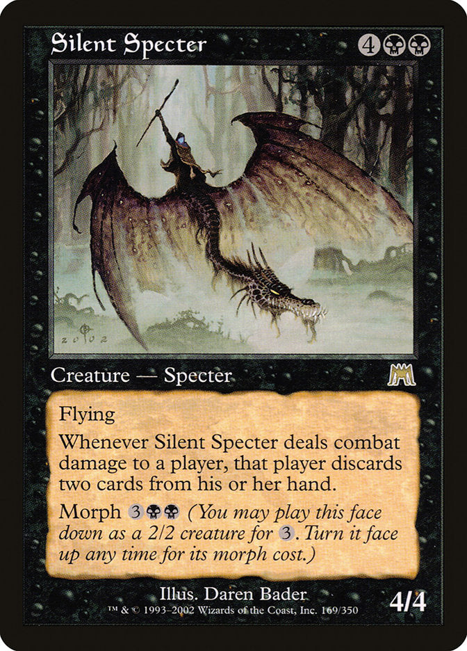 MTG Card Title: Silent Specter ONS/169