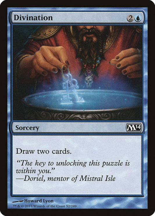 MTG Card Title: Divination M14/52