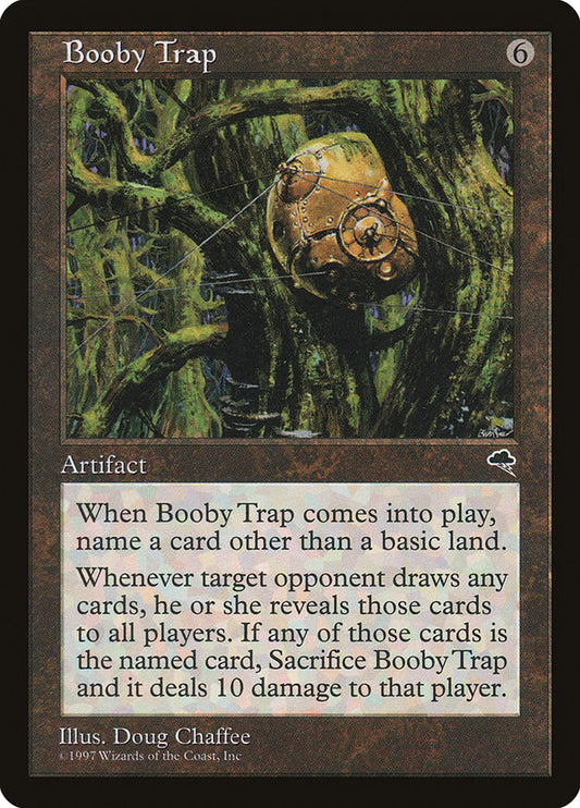 MTG Card Title: Booby Trap TMP/277