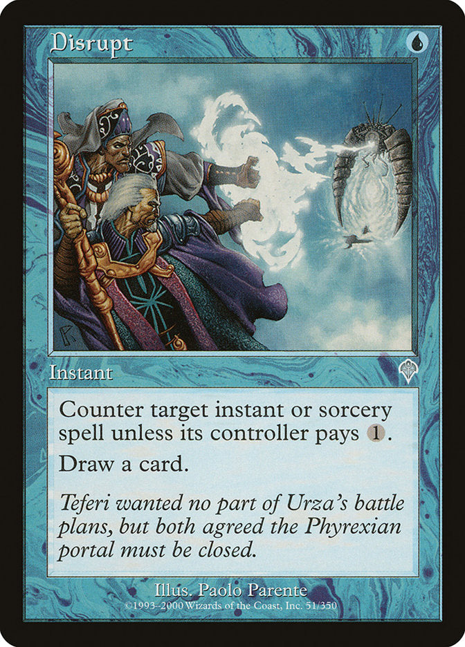 MTG Card Title: Disrupt INV/51