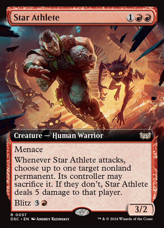 MTG Card Title: Star Athlete DSC/57