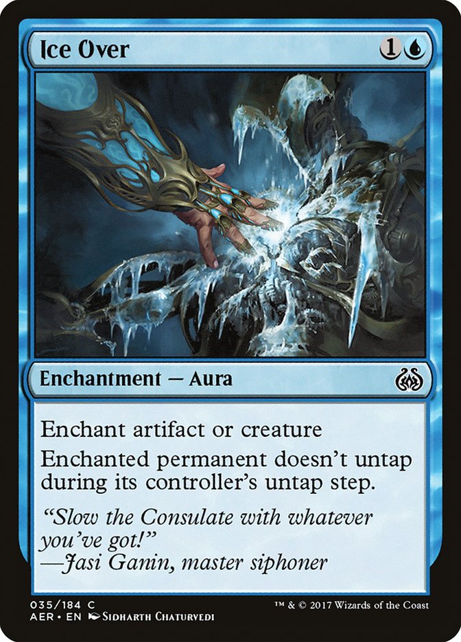 MTG Card Title: Ice Over AER/35