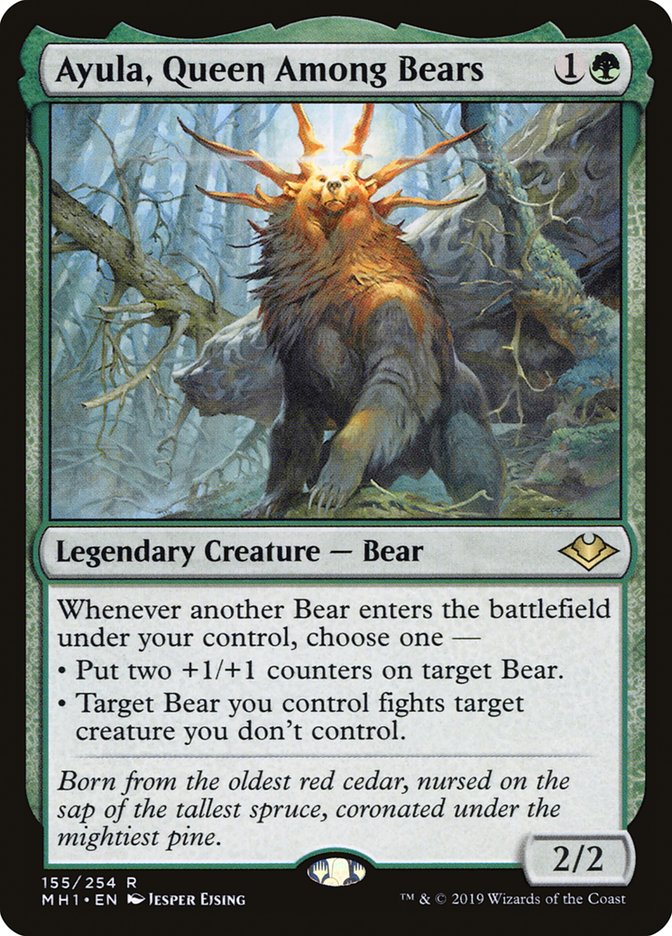 MTG Card Title: Ayula, Queen Among Bears MH1/155