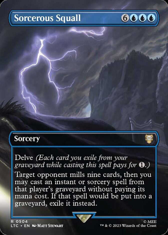 MTG Card Title: Sorcerous Squall LTC/504