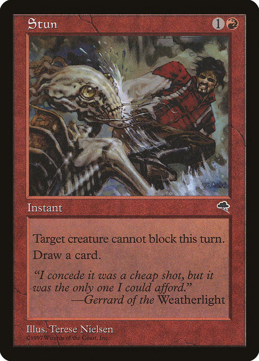 MTG Card Title: Stun TMP/207