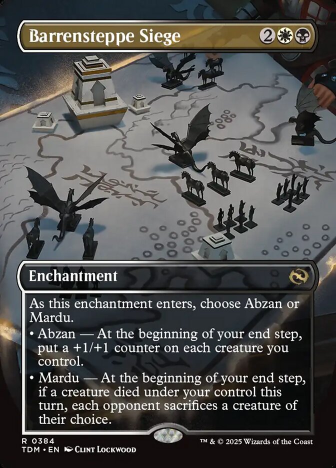MTG Card Title: Barrensteppe Siege TDM/384