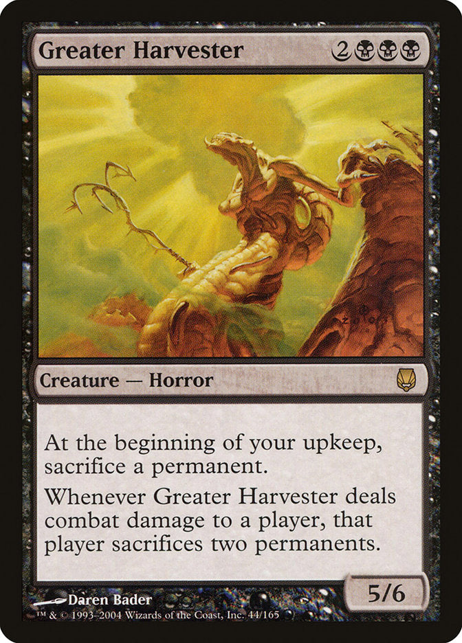 MTG Card Title: Greater Harvester DST/44