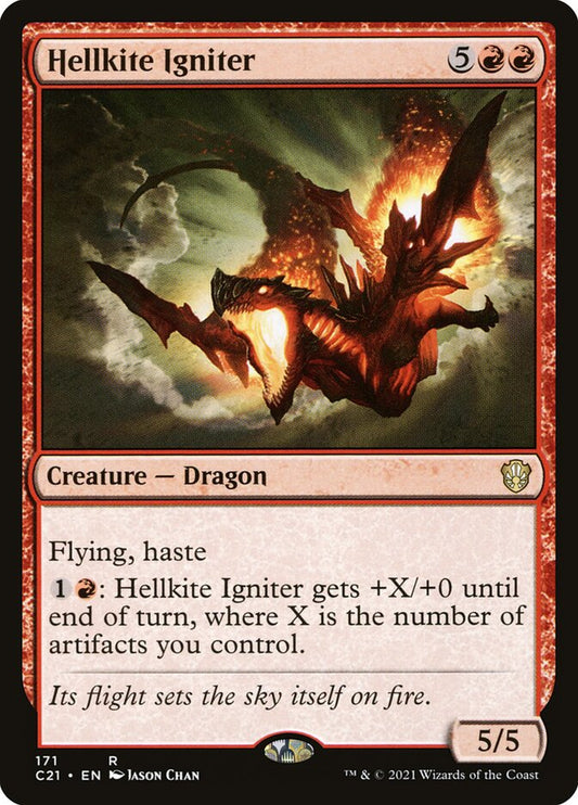 MTG Card Title: Hellkite Igniter C21/171