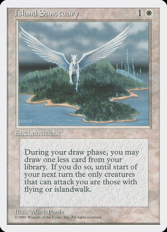 MTG Card Title: Island Sanctuary 4ED/31