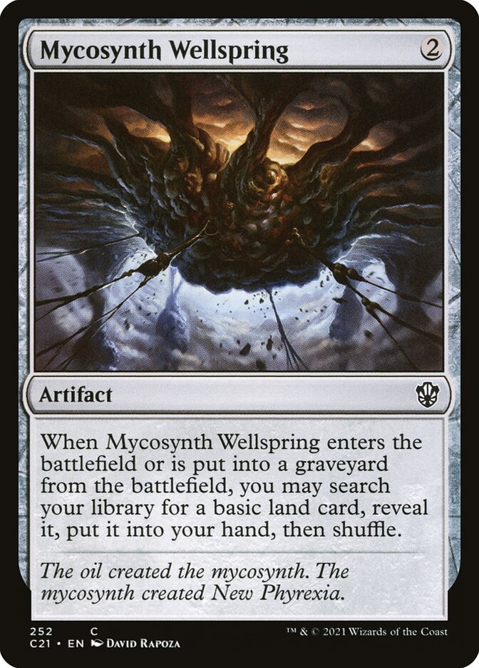 MTG Card Title: Mycosynth Wellspring C21/252