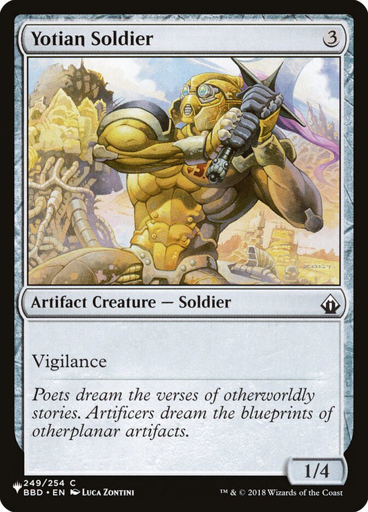 MTG Card Title: Yotian Soldier PLST/BBD-249