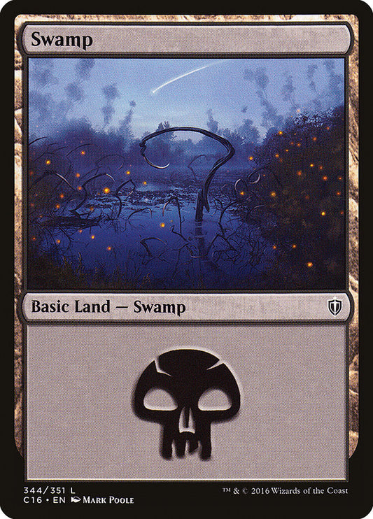 MTG Card Title: Swamp C16/344