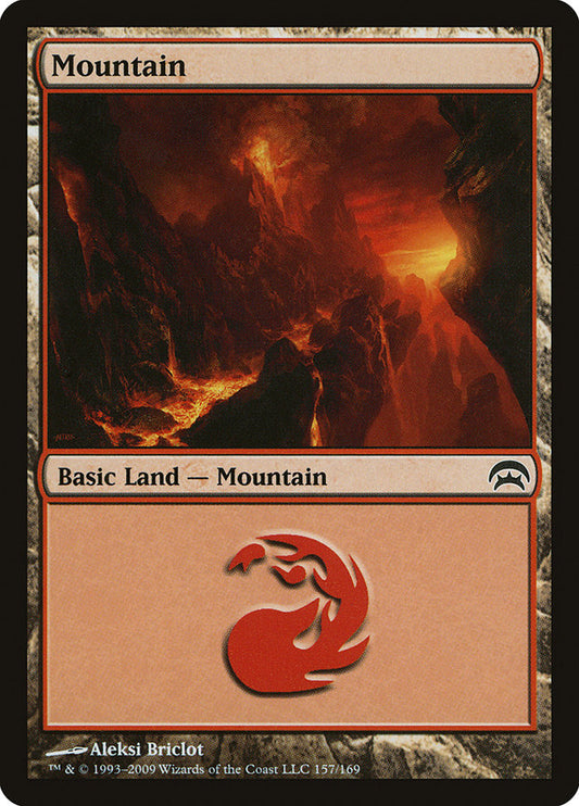 MTG Card Title: Mountain HOP/157