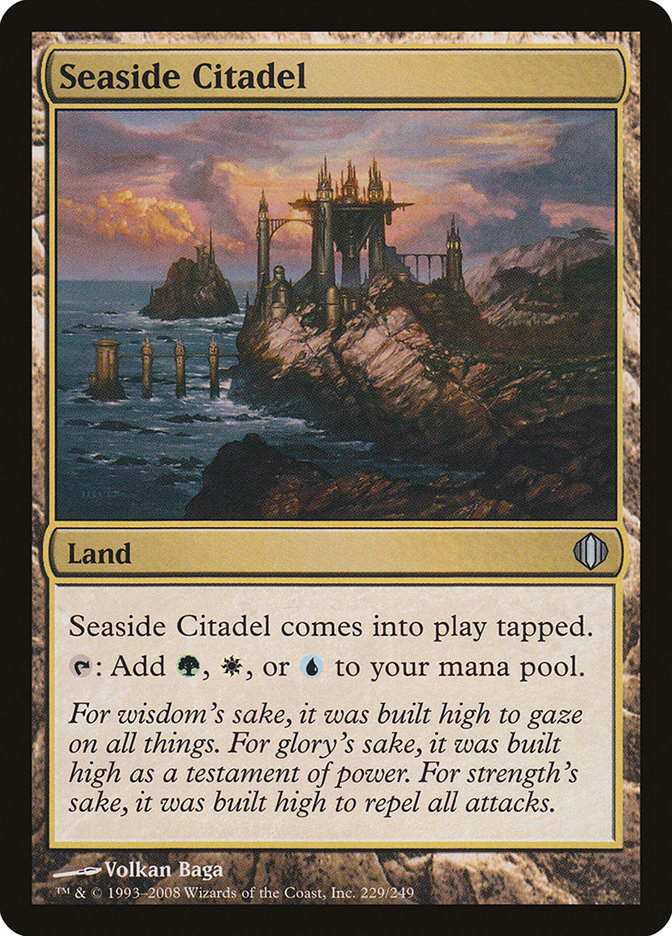 MTG Card Title: Seaside Citadel ALA/229