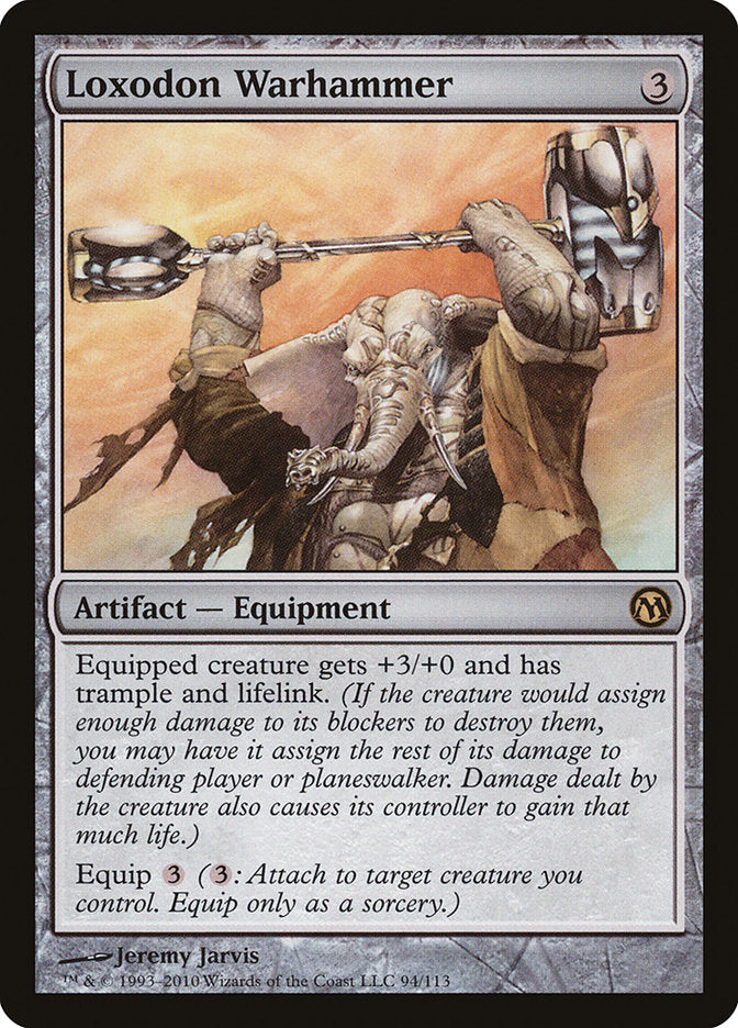 MTG Card Title: Loxodon Warhammer DPA/94