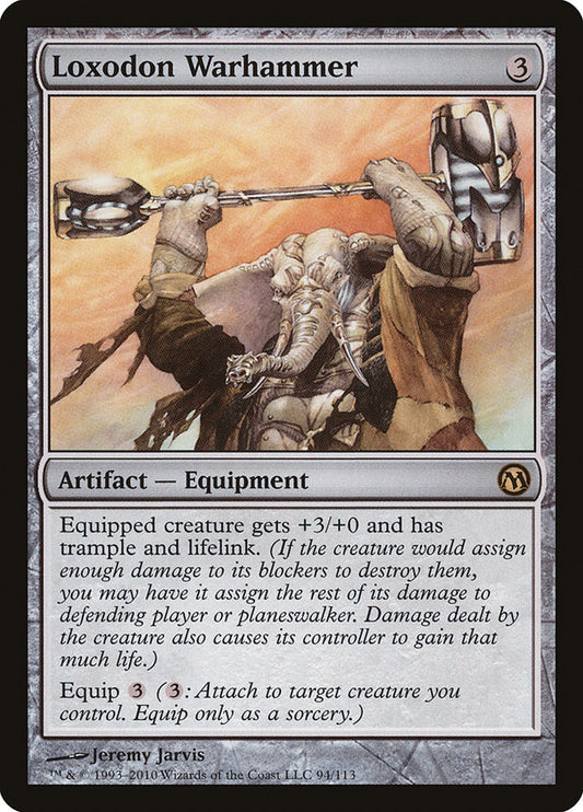 MTG Card Title: Loxodon Warhammer DPA/94