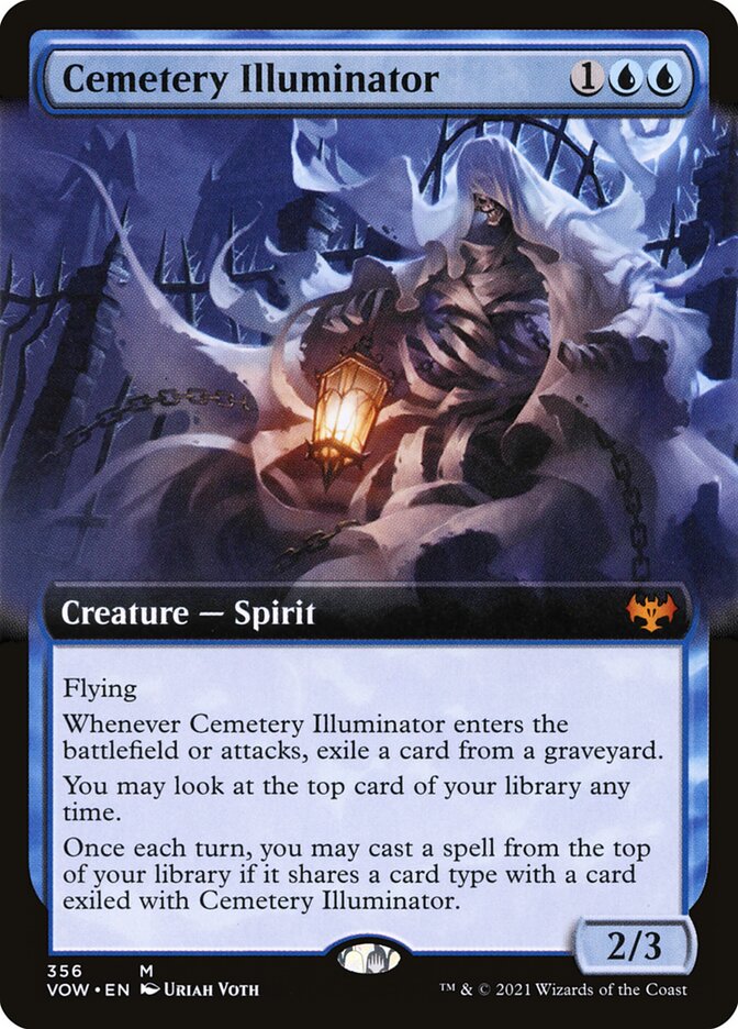 MTG Card Title: Cemetery Illuminator VOW/356