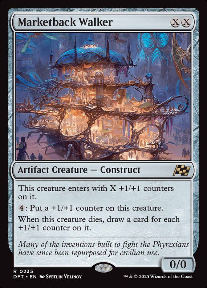 MTG Card Title: Marketback Walker DFT/235