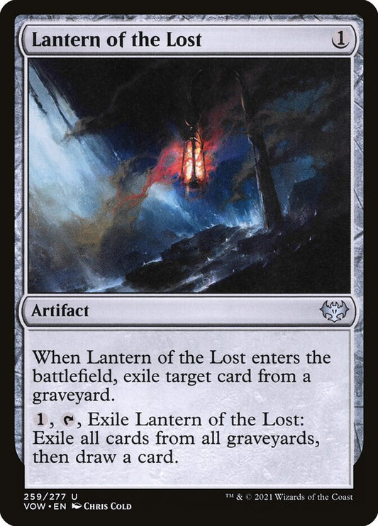 MTG Card Title: Lantern of the Lost VOW/259