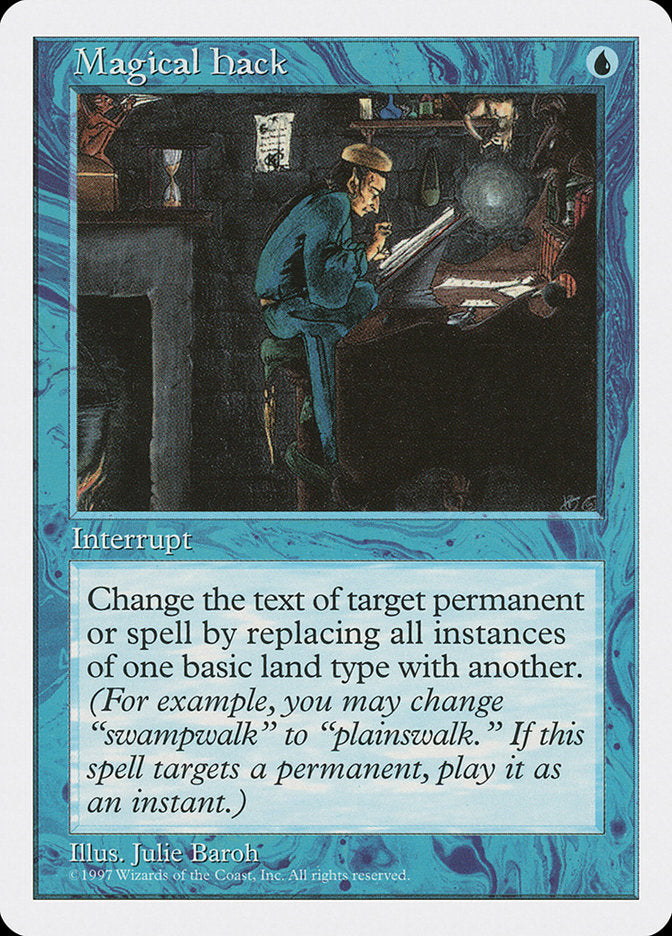 MTG Card Title: Magical Hack 5ED/101