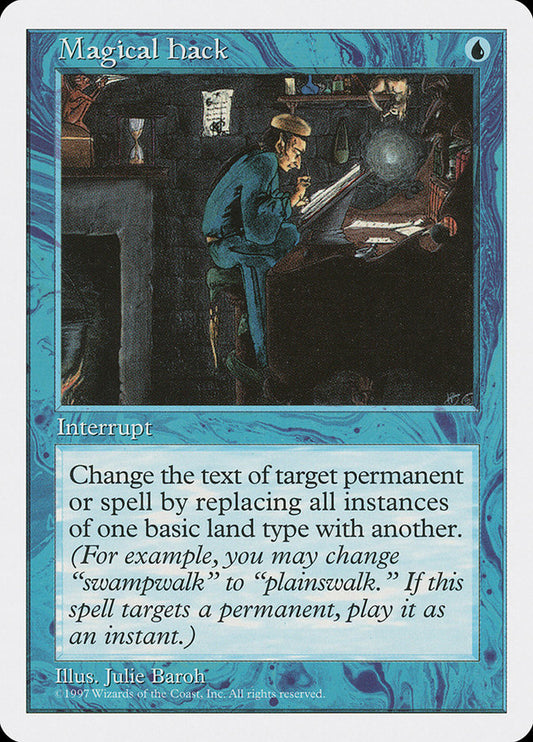MTG Card Title: Magical Hack 5ED/101