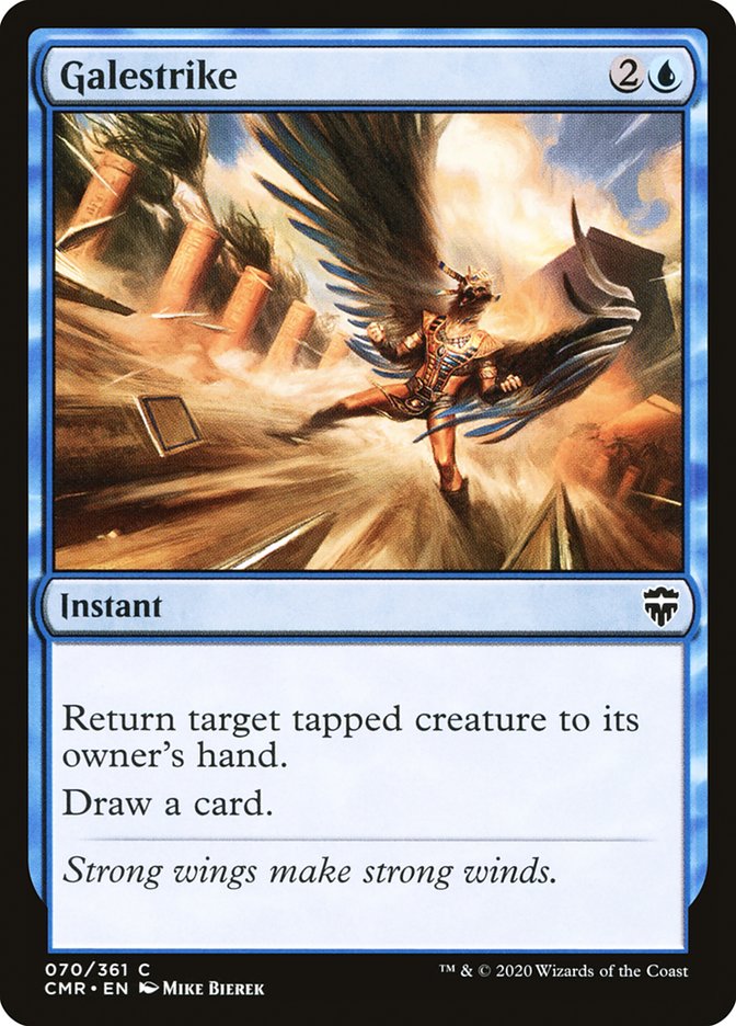 MTG Card Title: Galestrike CMR/70
