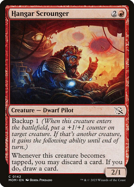 MTG Card Title: Hangar Scrounger MOM/142