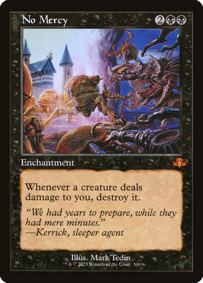 MTG Card Title: No Mercy DMR/308