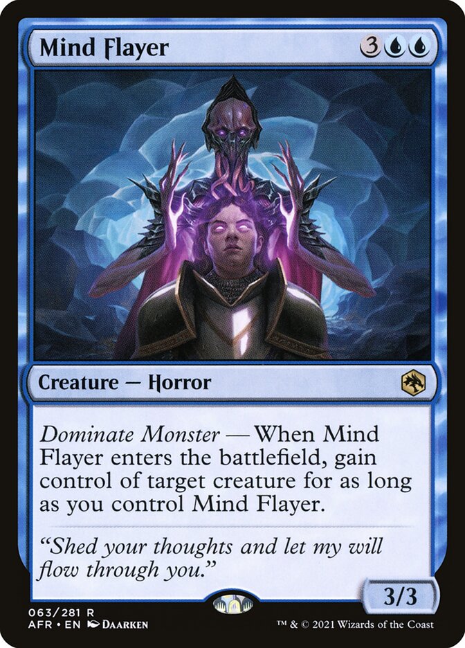 MTG Card Title: Mind Flayer AFR/63