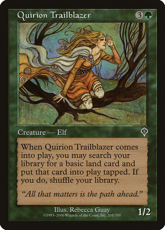 MTG Card Title: Quirion Trailblazer INV/205