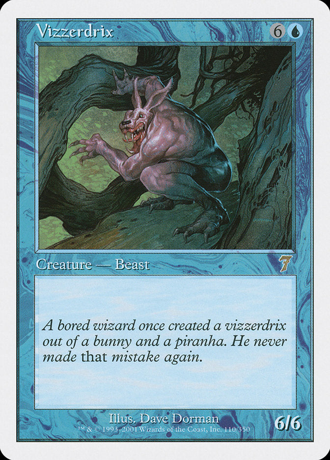 MTG Card Title: Vizzerdrix 7ED/110