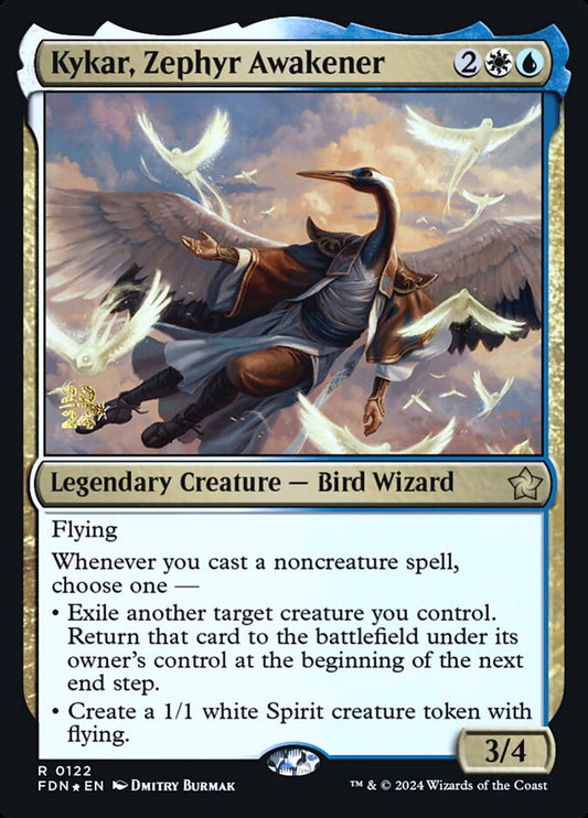 MTG Card Title: Kykar, Zephyr Awakener PFDN/122s