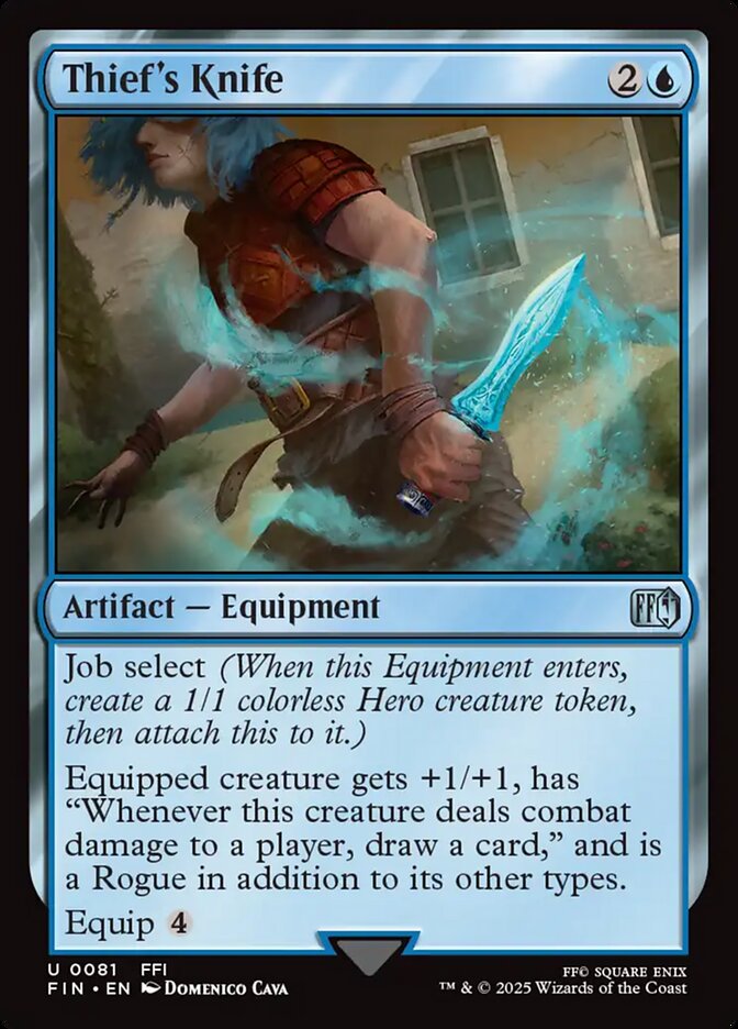 MTG Card Title: Thief's Knife FIN/81