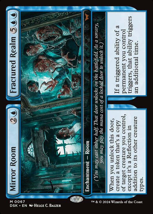 MTG Card Title: Mirror Room // Fractured Realm DSK/67