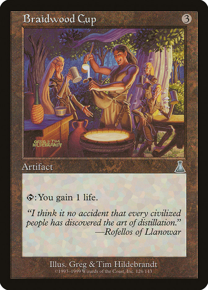 MTG Card Title: Braidwood Cup UDS/126