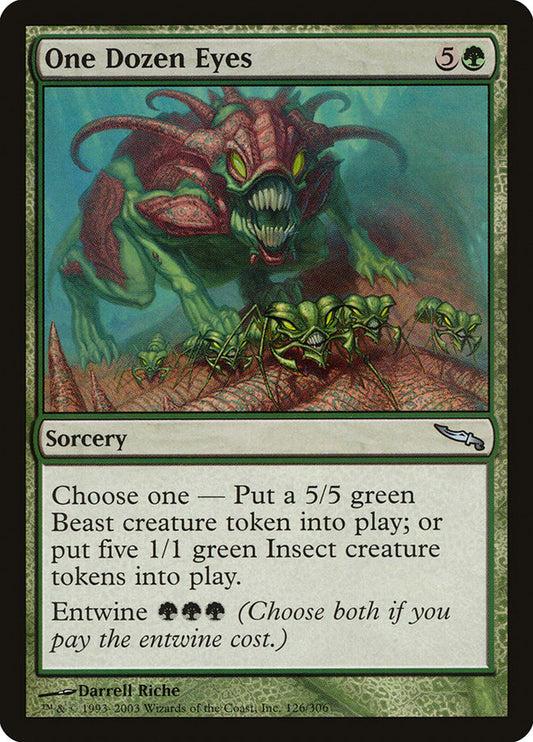 MTG Card Title: One Dozen Eyes MRD/126