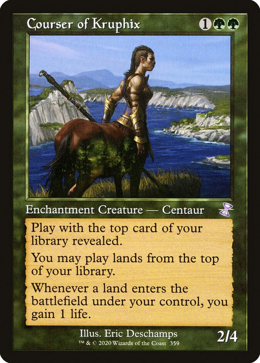 MTG Card Title: Courser of Kruphix TSR/359