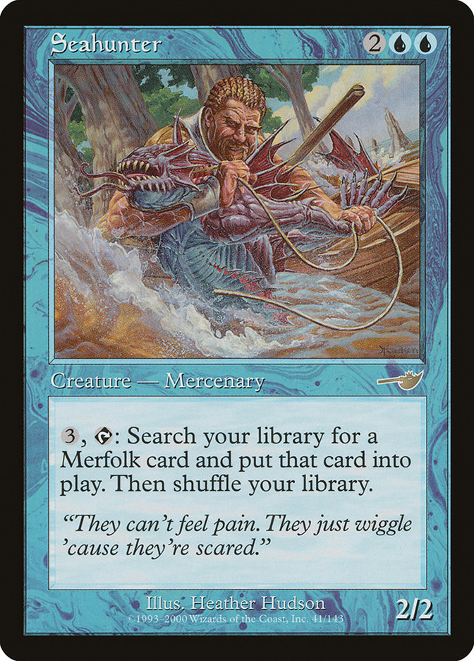 MTG Card Title: Seahunter NEM/41
